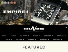 Tablet Screenshot of movaswatches.com